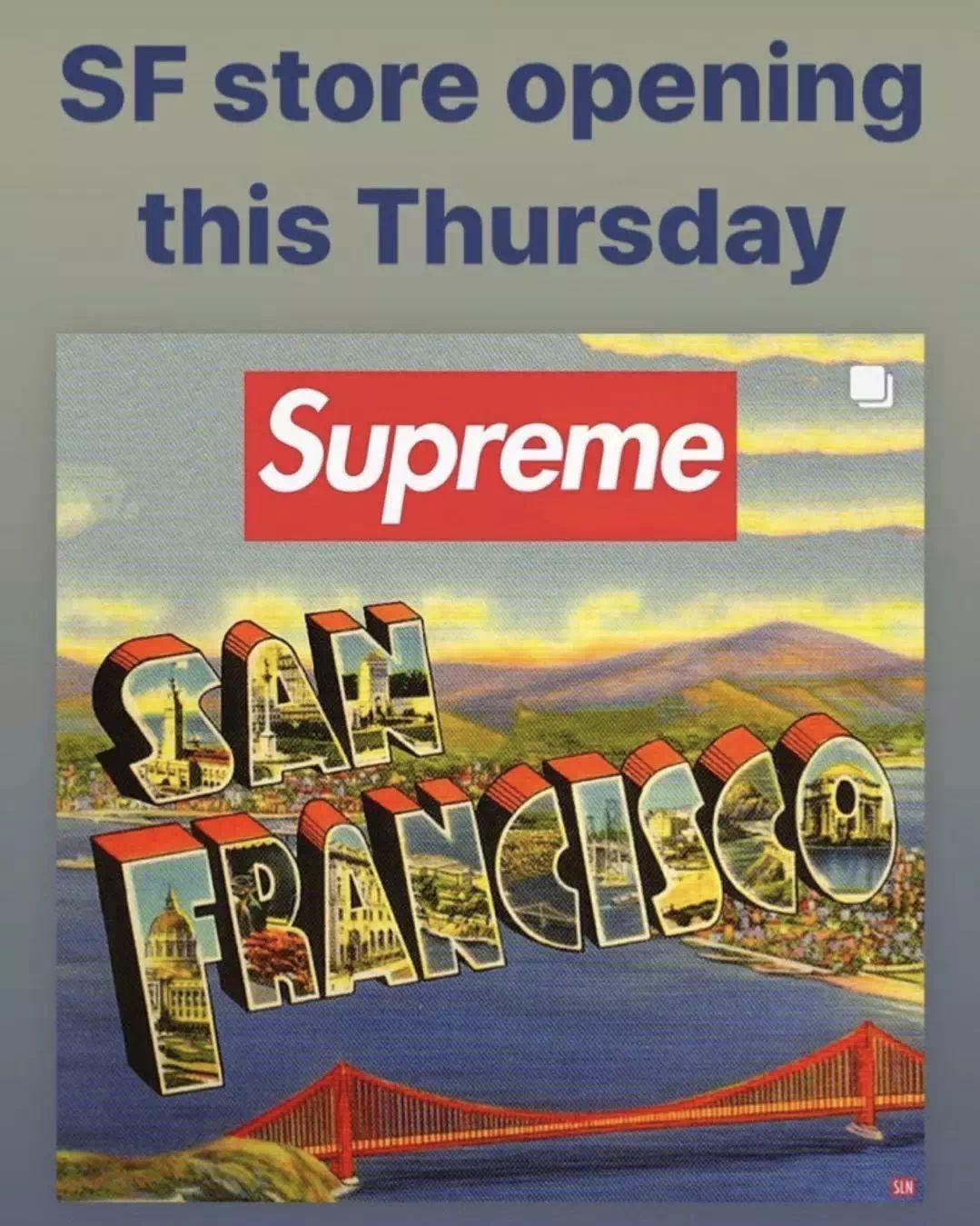 限定疯抢、潮人云集，Supreme新店为什么就选了旧金山