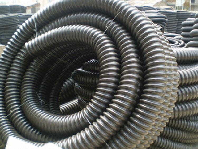 hdpe钢带双壁波纹管连接工艺,HDPE双壁波纹管生产设备