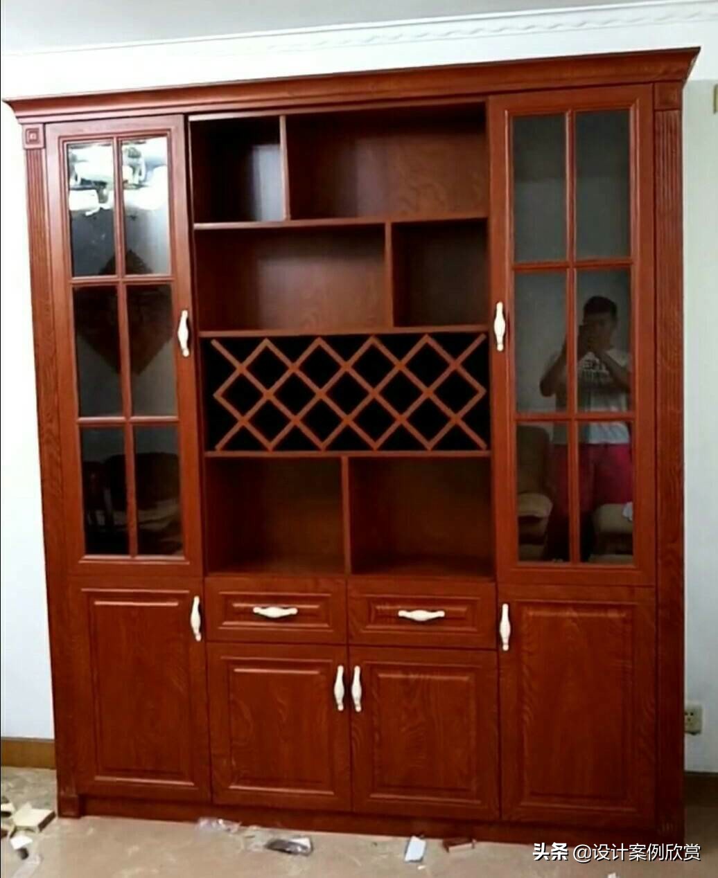 现代简约餐厅酒柜装修效果图大全,2021餐厅酒柜装修效果图