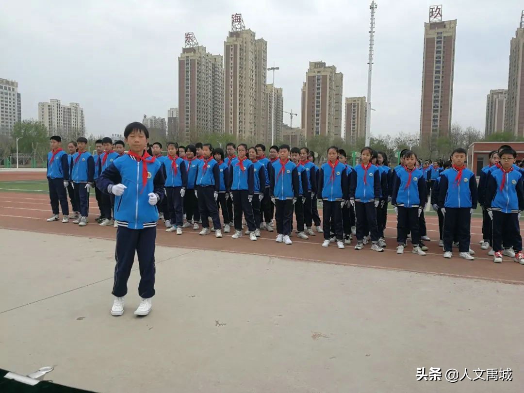 潼关县岳渎小学队列队形比赛,禹城泺清河小学运动会