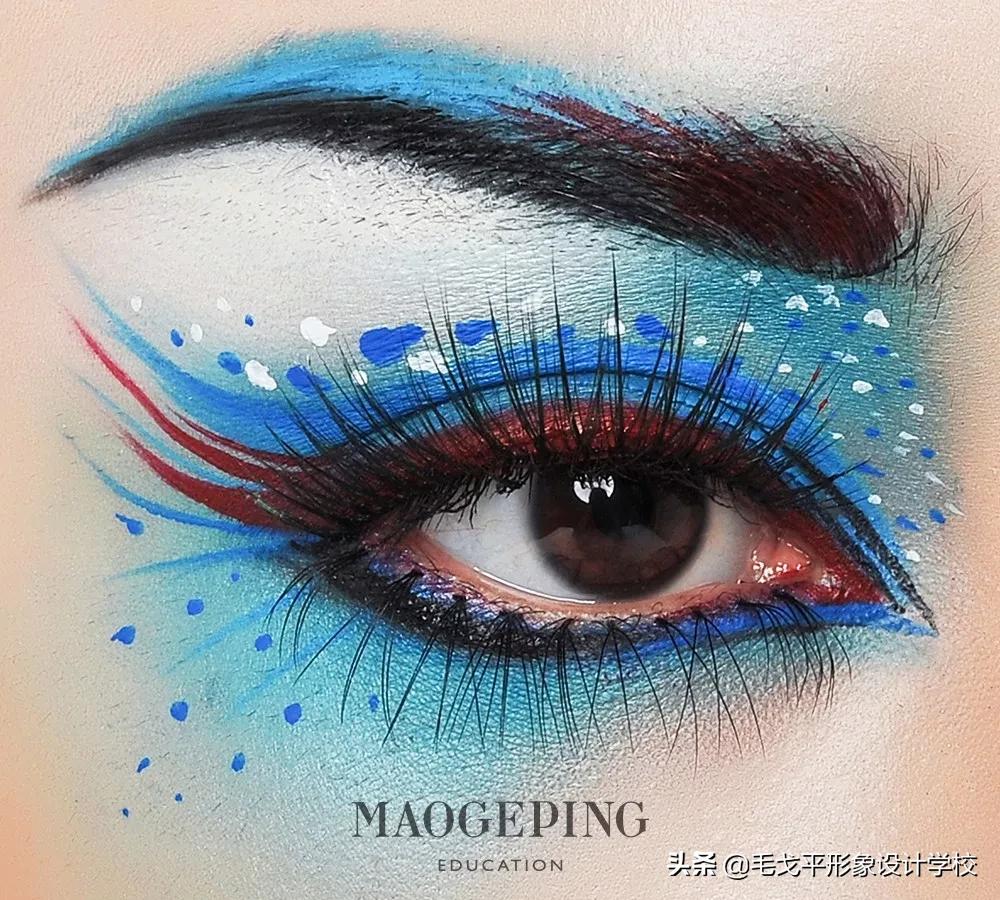创意彩妆造型,时尚创意彩妆造型