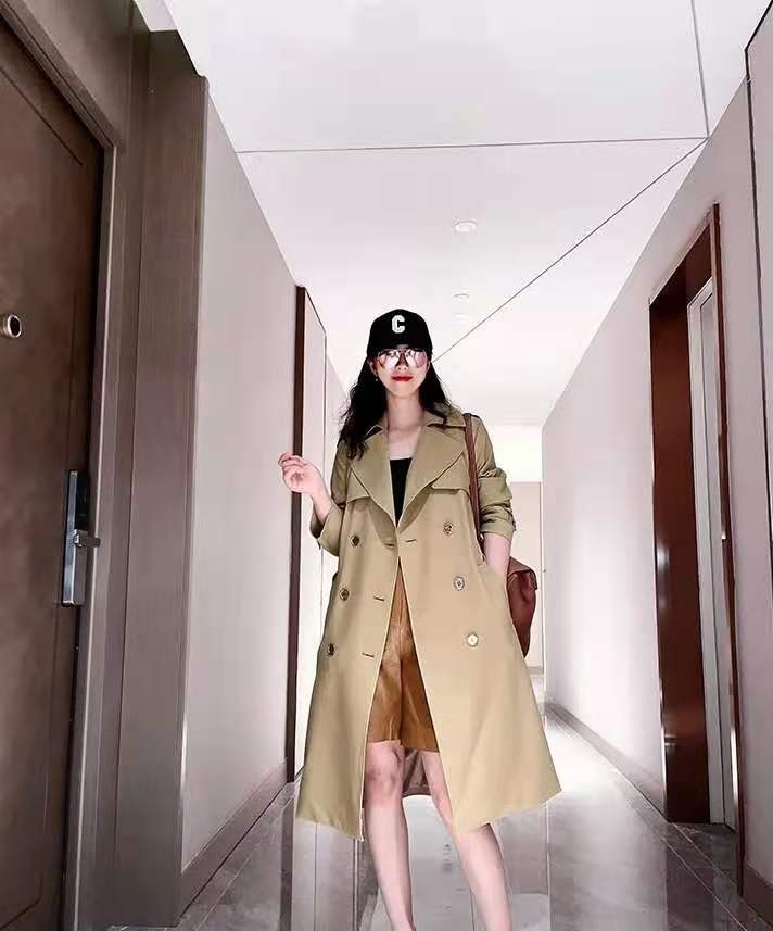 小个子怎么穿搭风衣显高显瘦,小个子如何挑选风衣