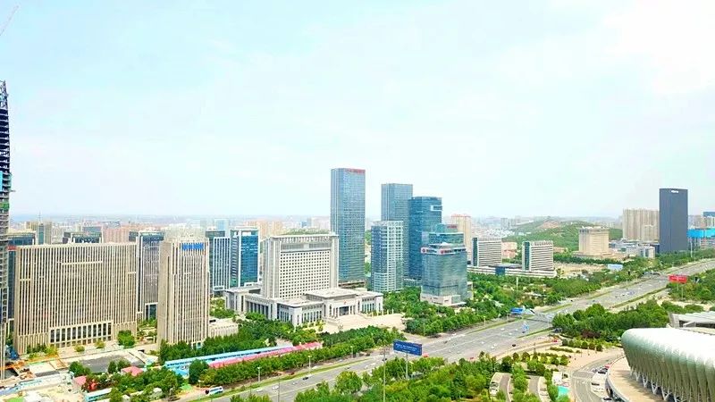 济南奥体中心中轴线,二环东路与二环南路