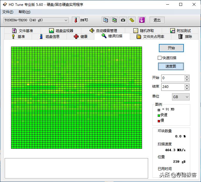 hdtune对硬盘的扫描速度越来越慢,hdtune扫描对硬盘有害吗