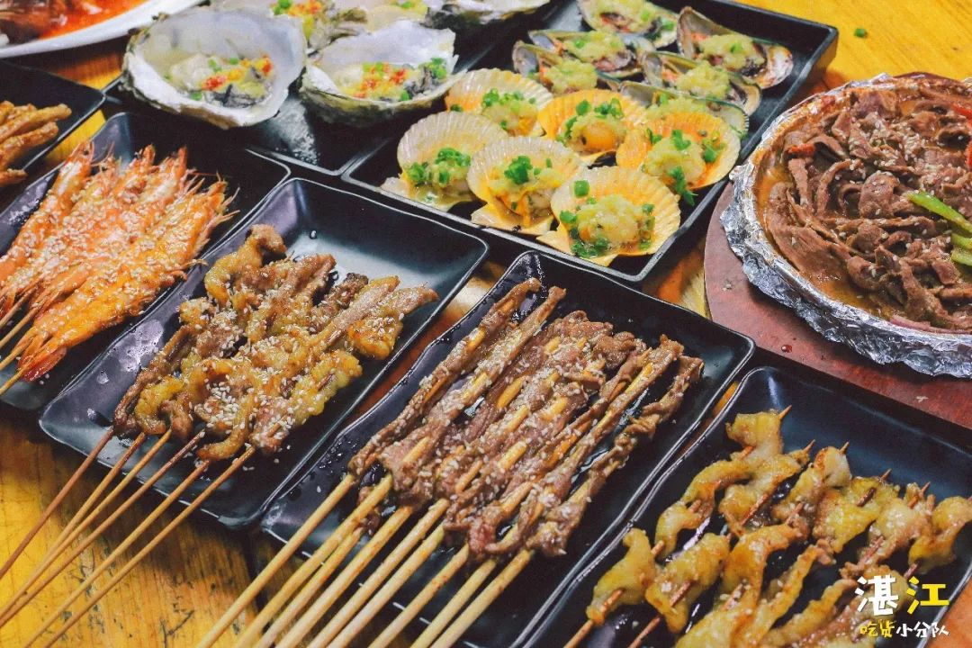 湛江市区烧烤大排档推荐,湛江有名的烧烤