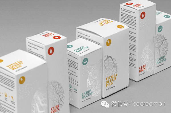国外药品包装设计案例,高颜值极简药品包装设计