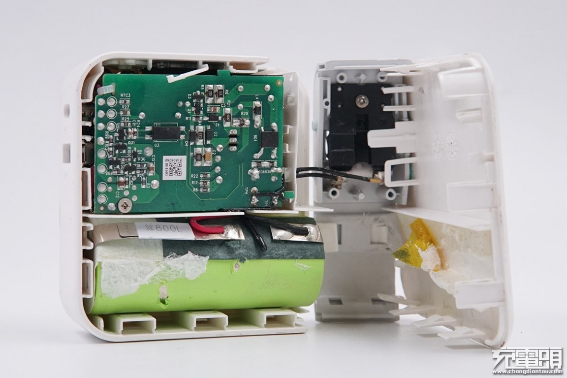 拆解华为5000mah充电宝,拆解60000ma充电宝