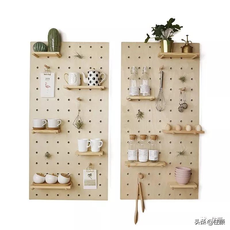 收纳洞洞板,最好的洞洞板收纳神器
