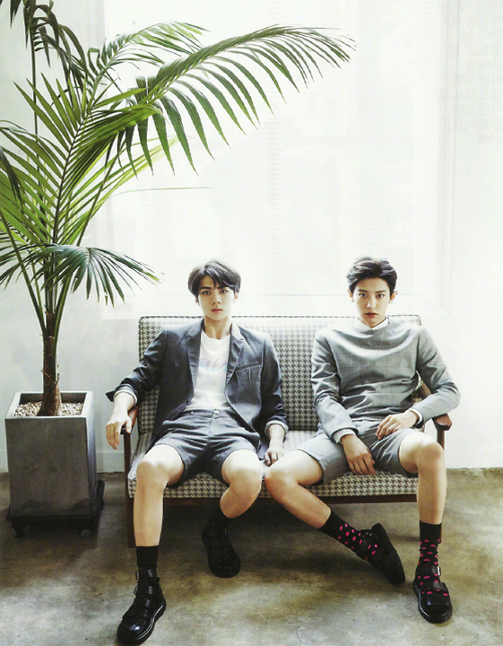 朴灿烈吴世勋黑白西装走路晚风 (吴世勋朴灿烈黑白西装mv)