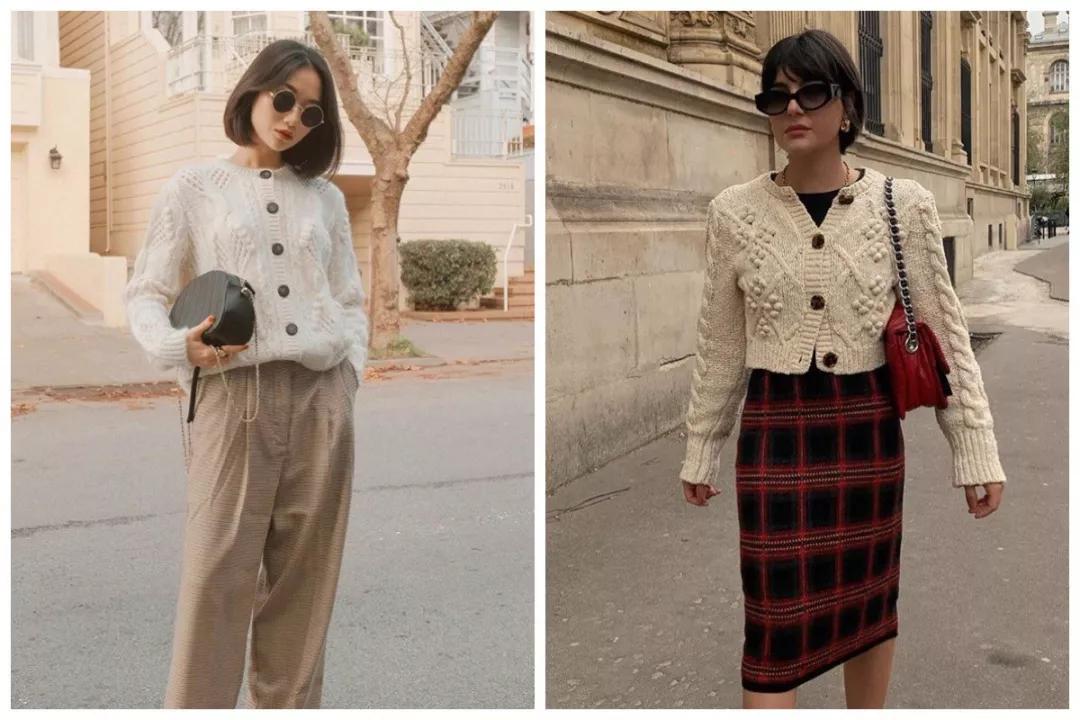 刘雯拉链毛衣哪个牌子好看,刘雯穿的熊图案毛衣