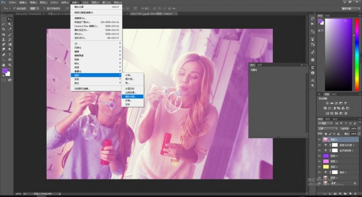 ps照片梦幻柔焦色调,ps把模糊的相片变清晰