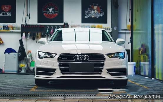 奥迪a7 亮黑tpu车衣 (奥迪a7贴车衣会防太阳晒吗)