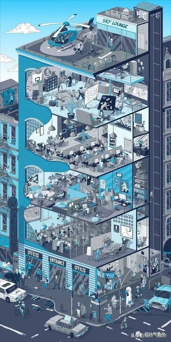 别说了,我们作品集的分析图都用灰系!(附全套素材)