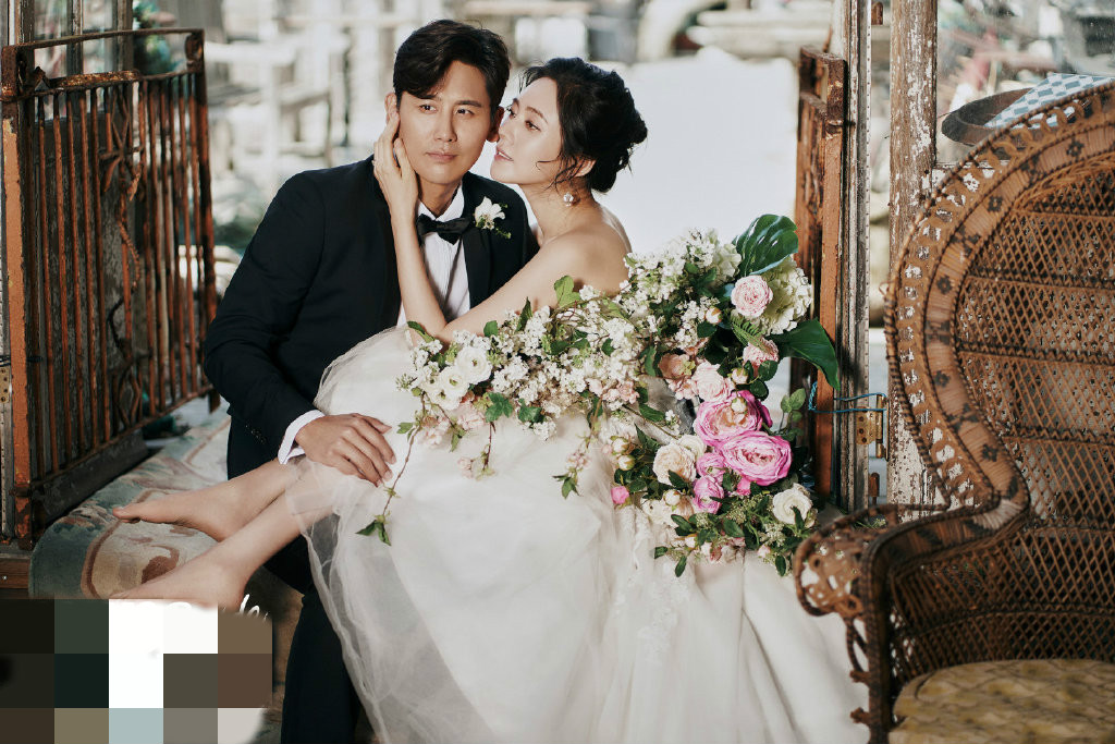 秋瓷炫婚纱照曝光,秋瓷炫婚纱照图片大全