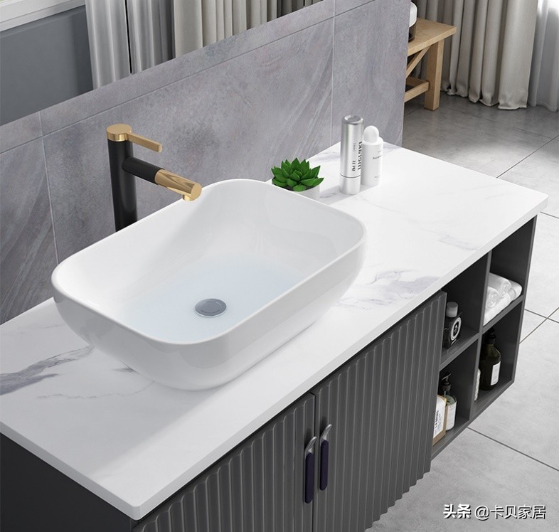 卡贝轻奢浴室柜,卡贝卫浴图片