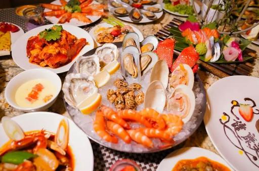 福田丶JW万豪4.5折吃豪华自助餐,20款中西蟹料美食,牛排随便吃