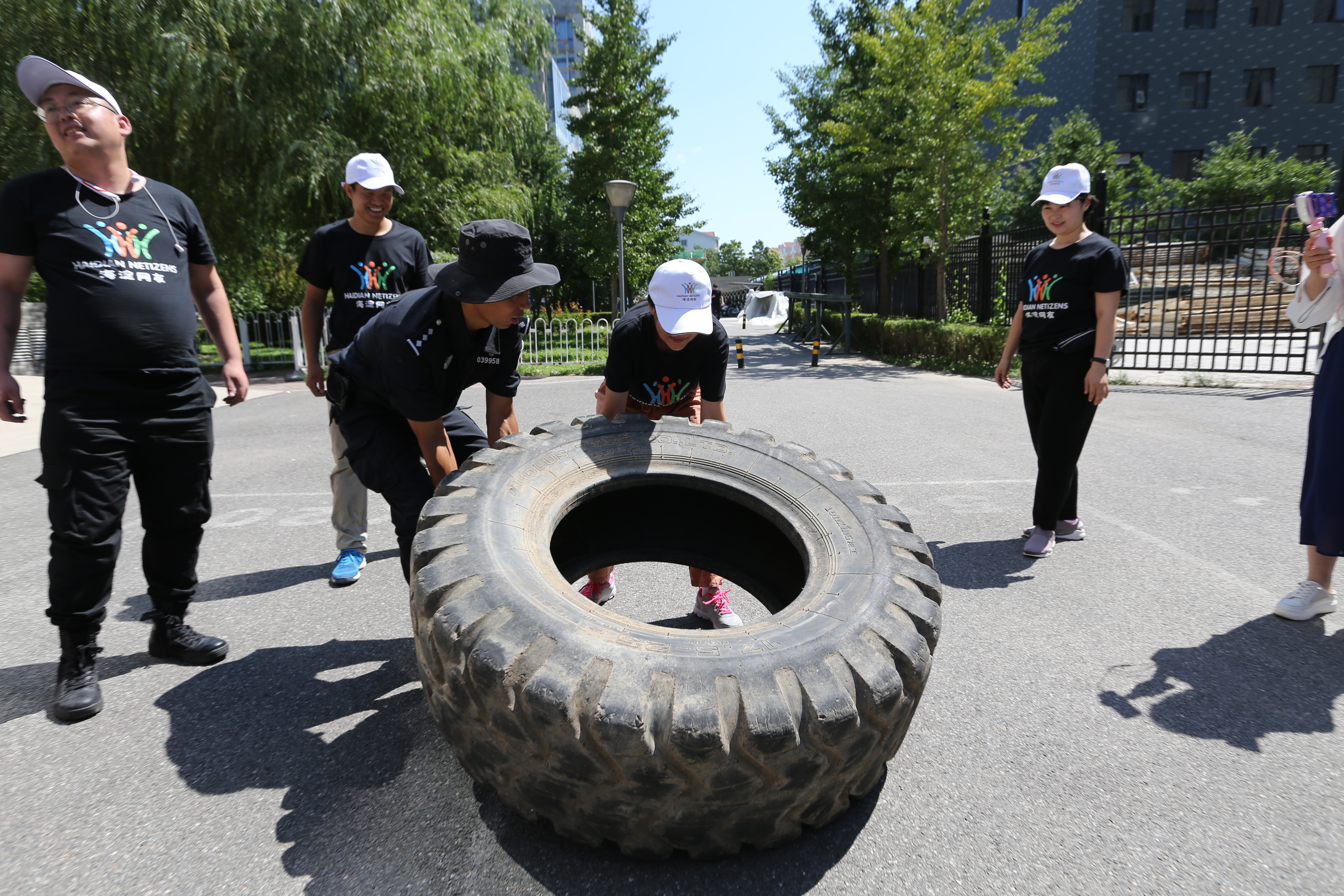 巡特警训练活动,欢乐警营