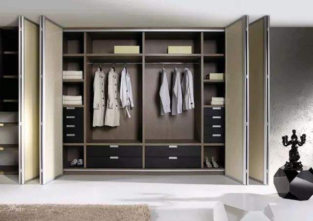 衣柜门除了推拉平开还有啥,衣柜柜门推拉门颜色和款式