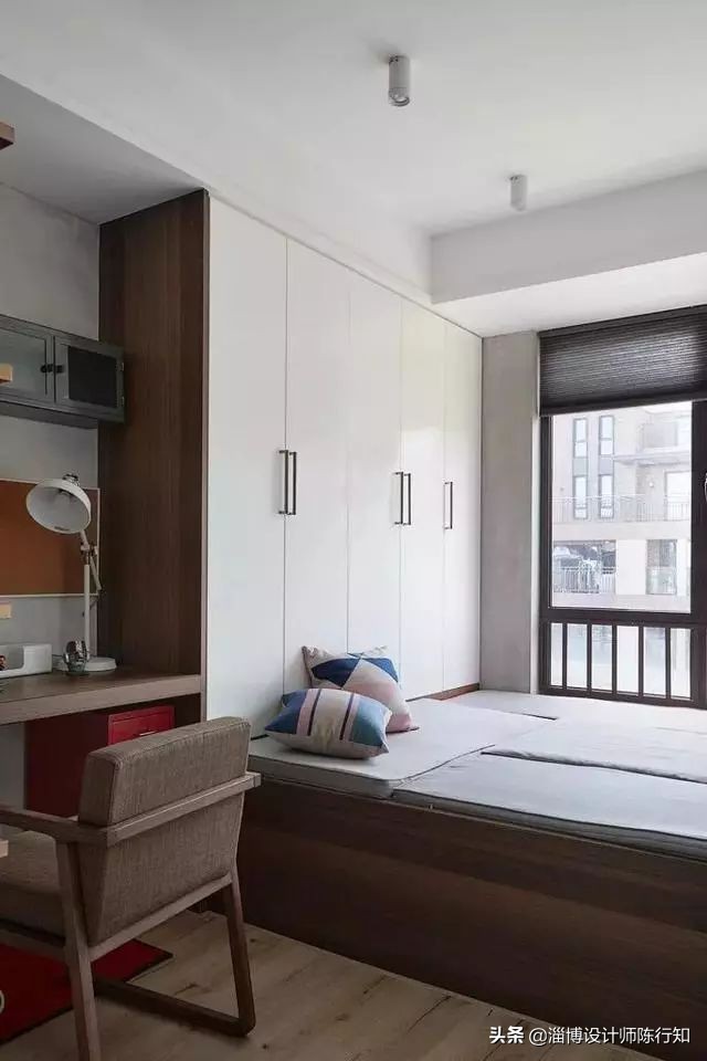 榻榻米设计让你的卧室1变5,40平米卧室榻榻米装修效果图
