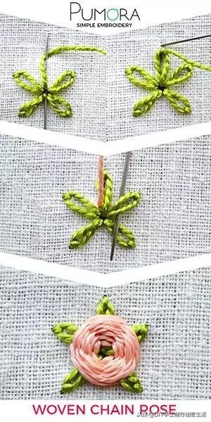 如何绣项链,手工项链绣法