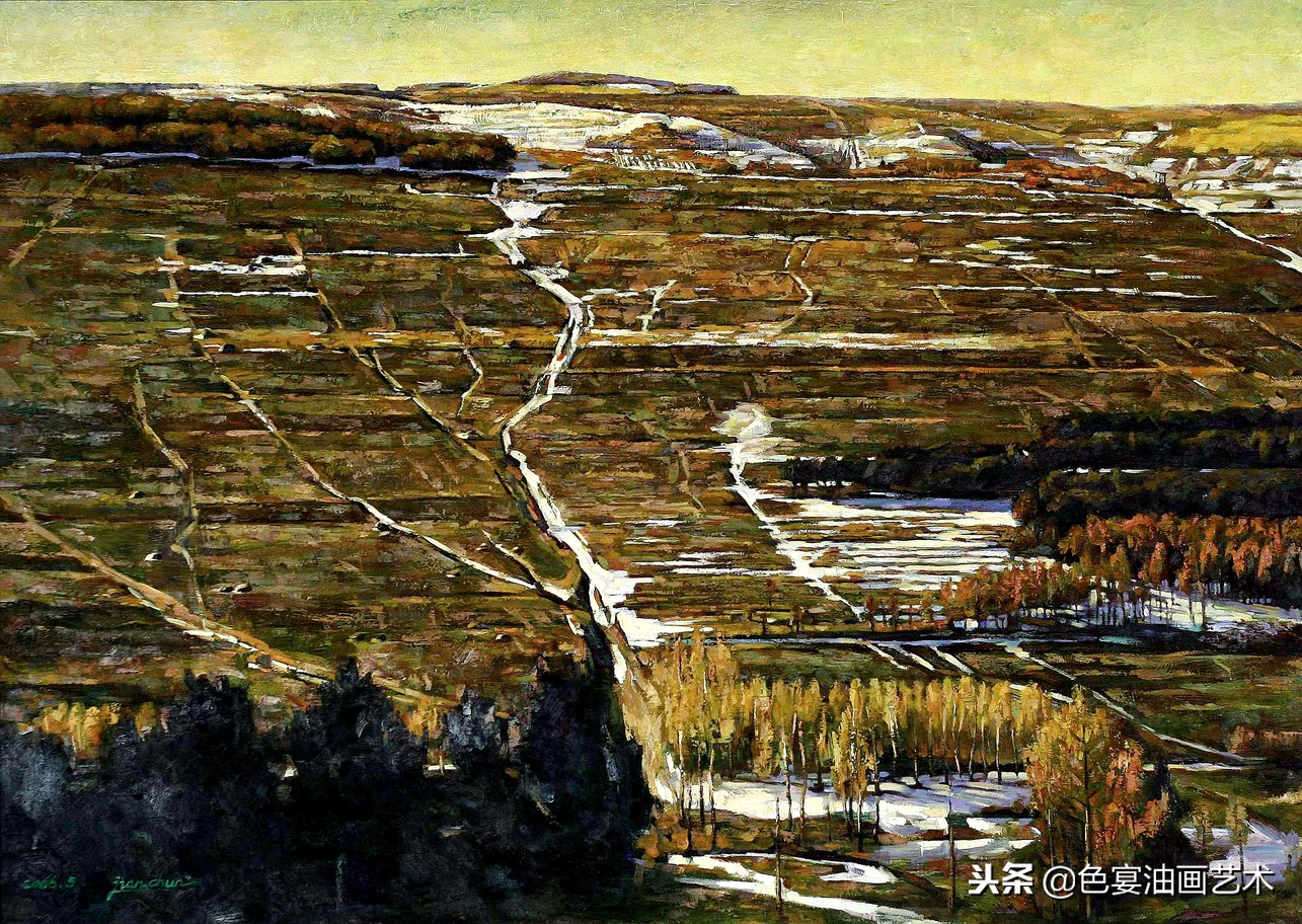 俄罗斯油画大师风景油画教程视频,油画大师油画风景创作教学视频