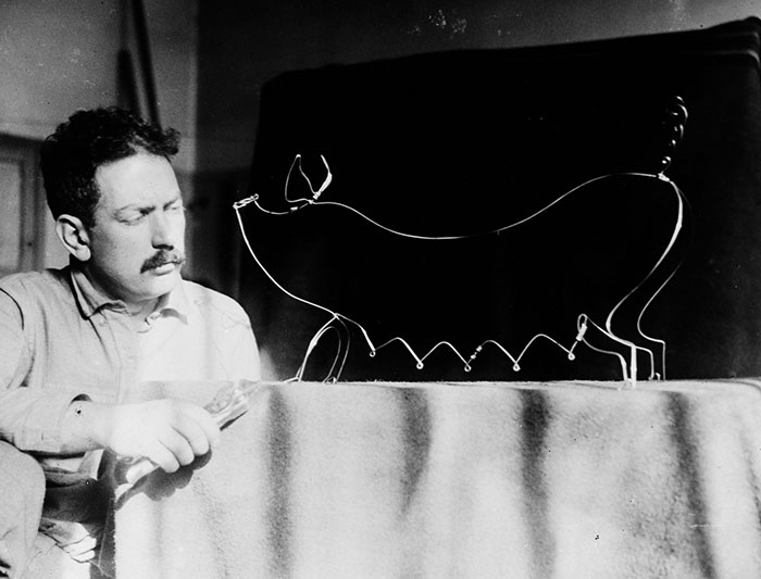 亚历山大考尔德,亚历山大·考尔德的雕塑作品