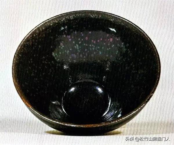 日本收藏的建盏天目曜变,日本国宝级老宋代建盏