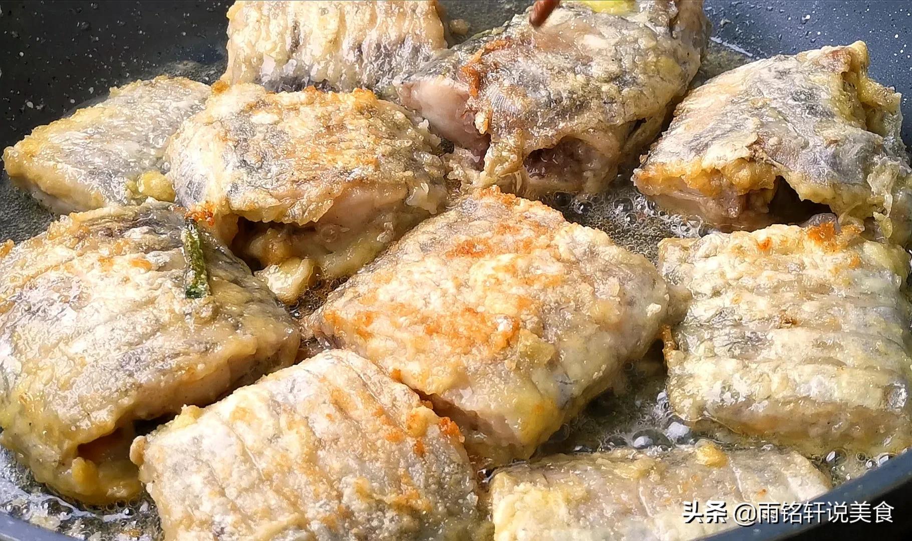 煎带鱼段怎么做不粘锅不破皮,闽南煎带鱼不粘锅不破皮