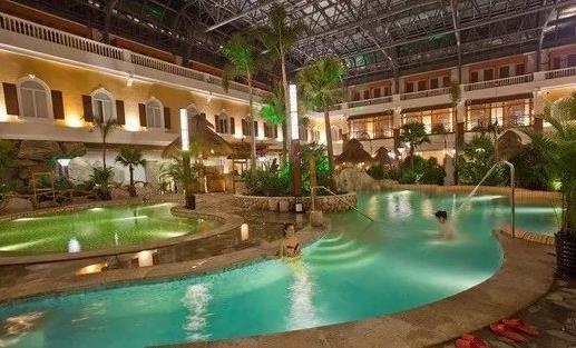 辽阳碧湖温泉度假村怎么样,太美了世界级风景