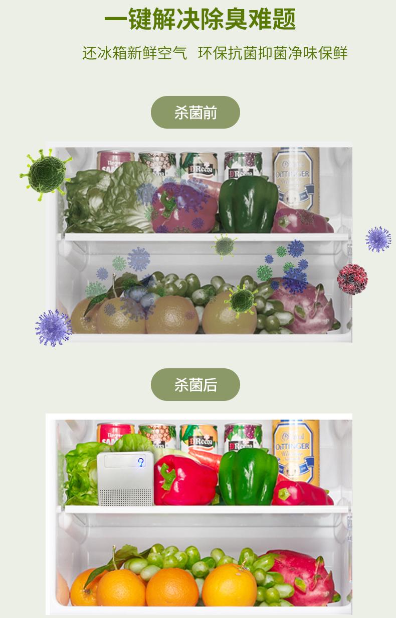 冰箱臭氧除臭杀菌器对人体有害吗,冰箱停电冷冻室东西臭了如何除臭