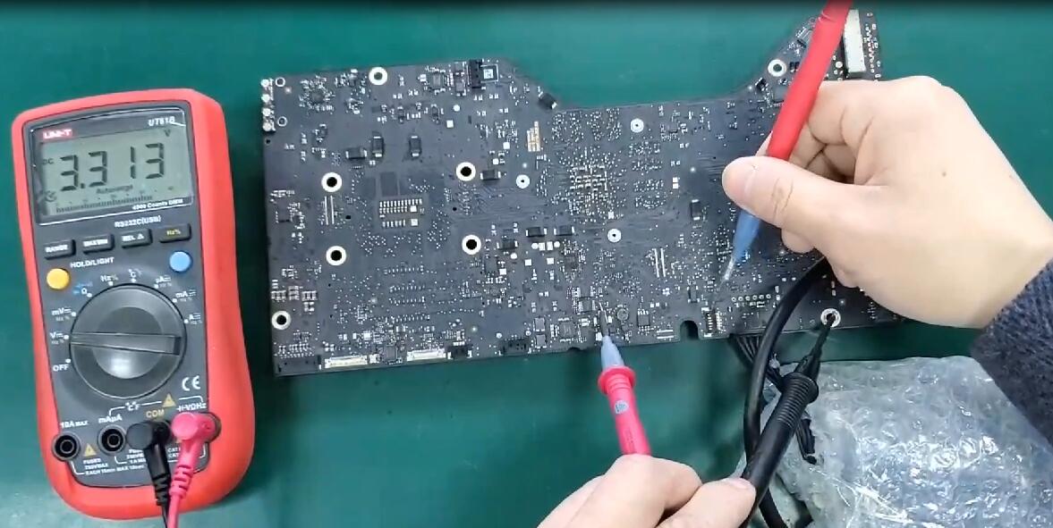 a1418苹果一体机主板维修,a1418一体机不开机