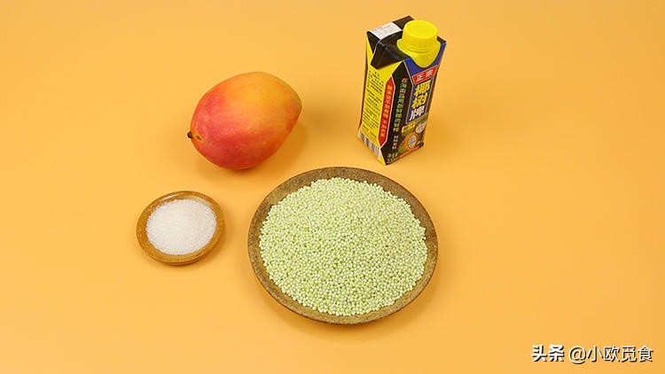 芒果椰汁西米露的做法没有榨汁机,芒果椰汁西米露的做法