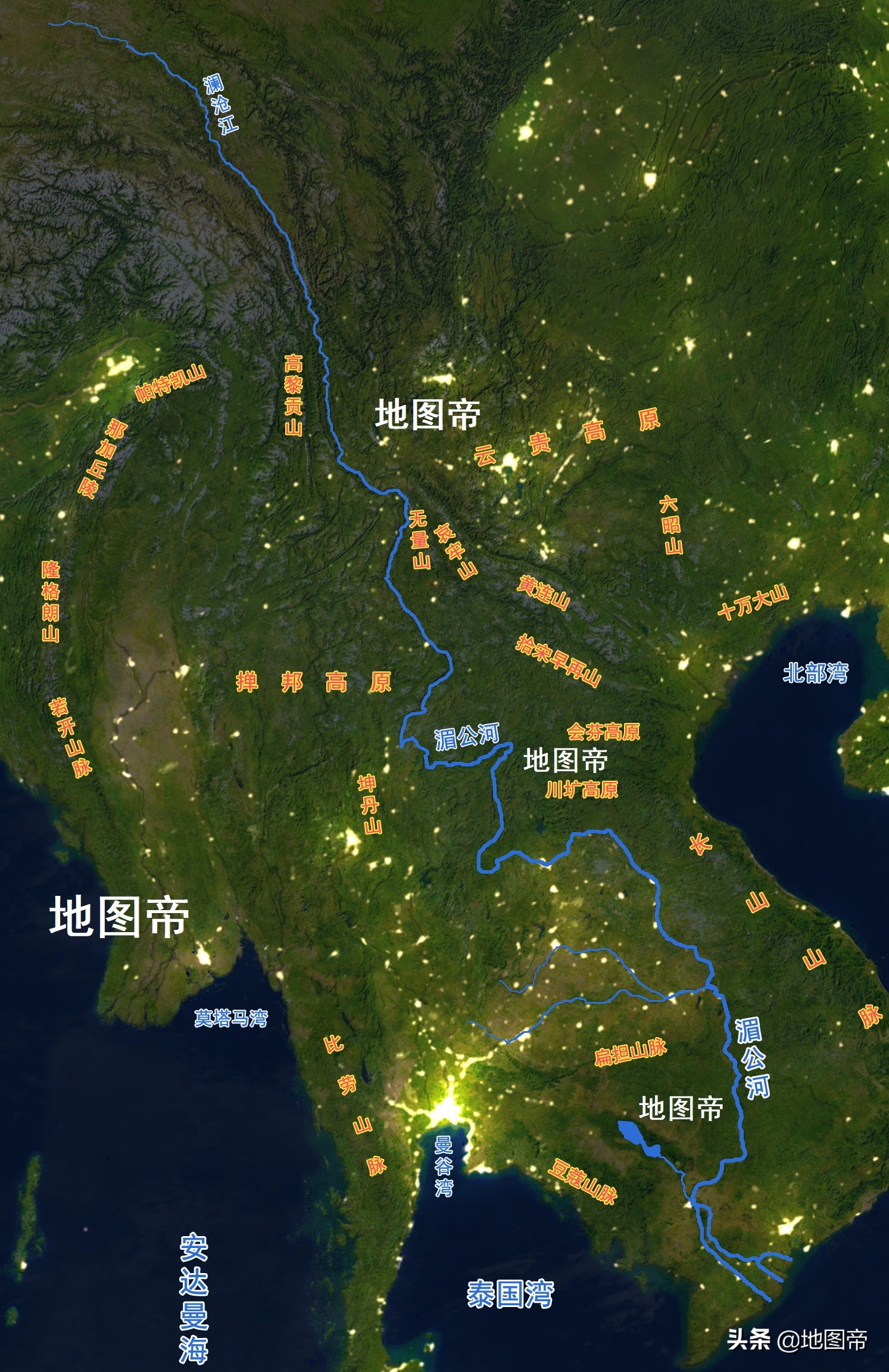 老挝万象湄公河夜晚,老挝万象湄公河怎么样