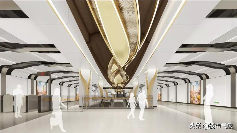 郑州地铁8号线最新装修施工,郑州地铁装修