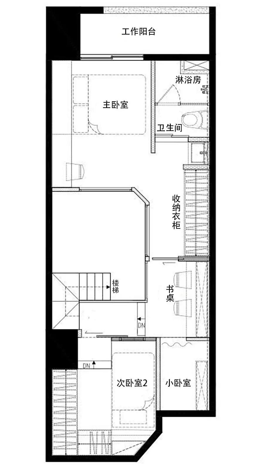46个平方住六口人,46人住三人间和双人间客房