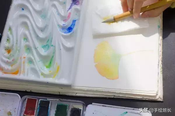 固体水彩颜料新手入门教程,水彩插画新手入门教程