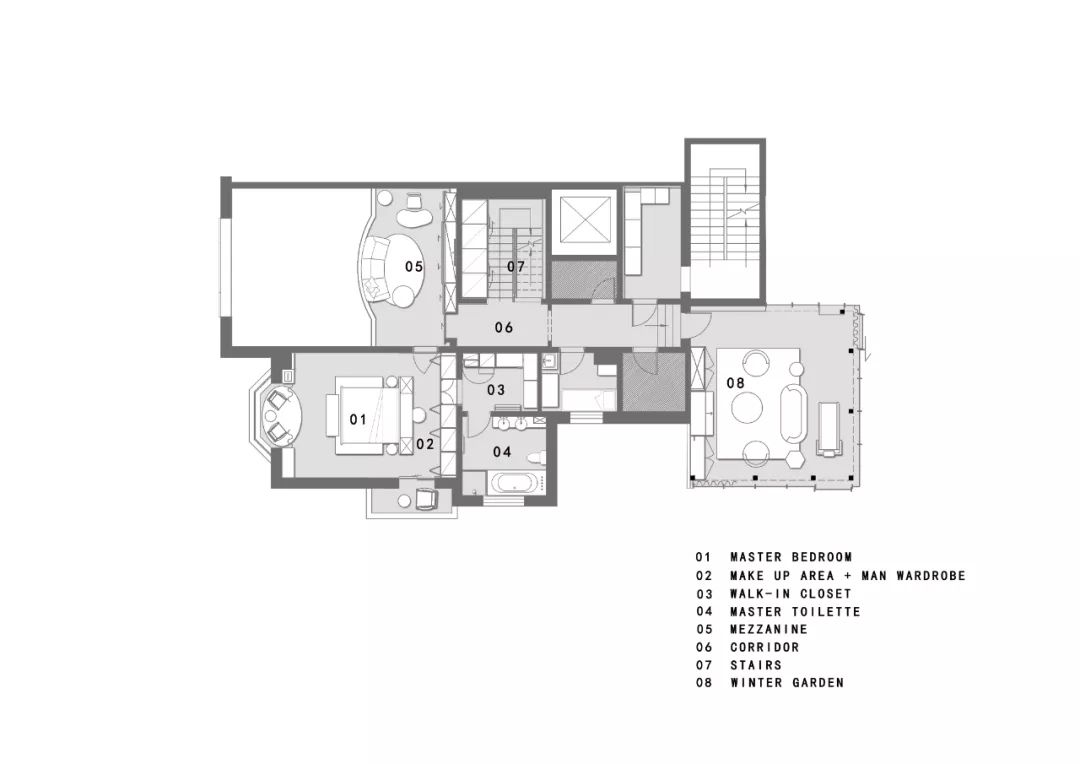 上档次跃层别墅,极简的跃层别墅