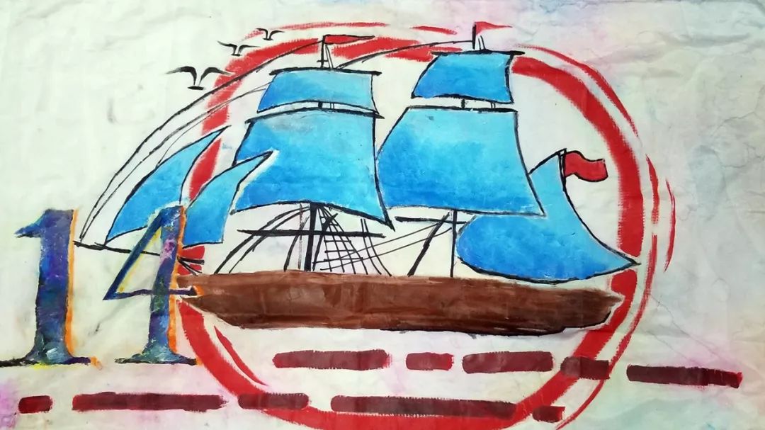 渭南初级中学：逆天了！这些队旗都是学生设计的