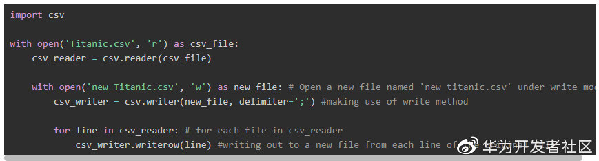 python怎么对csv文件进行操作,python怎么读写csv文件成表格