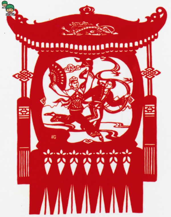 中国民间优秀的剪纸大师祁秀梅,扬州剪纸大师张永寿作品欣赏