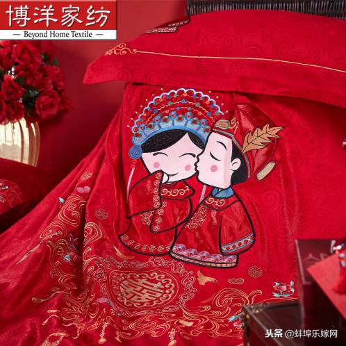 结婚时准备四件套还是八件套？中国红到洋气红只有一步之遥