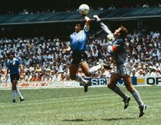 阿根廷足球王马拉多纳,1986年阿根廷马拉多纳上帝之手