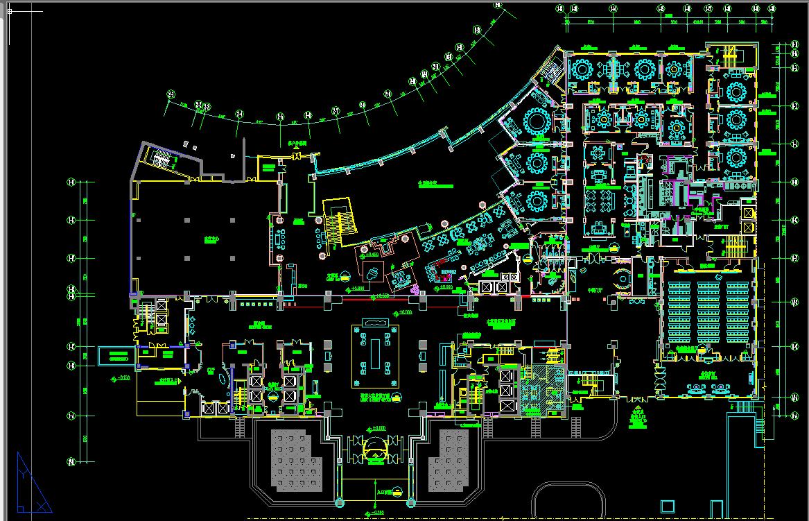 西南星级酒店设计效果图,成都酒店设计效果图