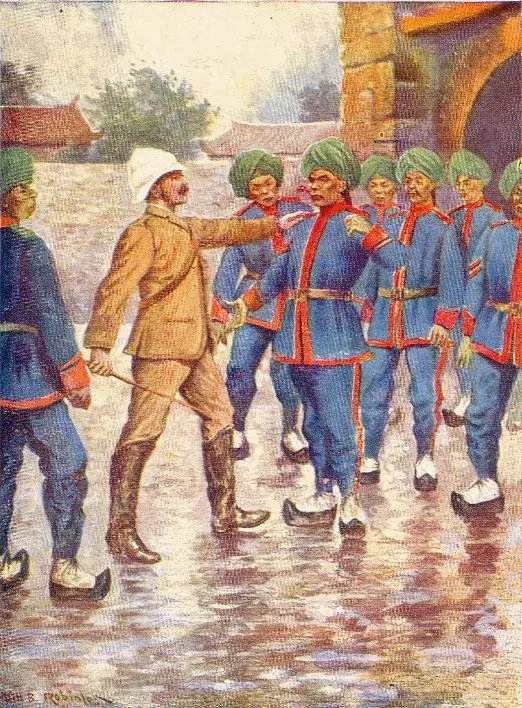 清朝末期的洋枪队,清朝新式洋枪队