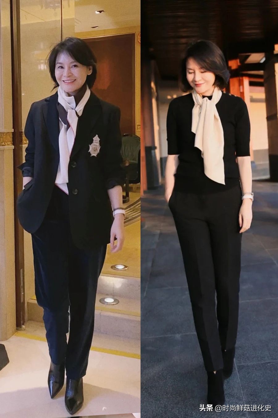 小脚靴裤显瘦,搭靴子的小脚裤显瘦款