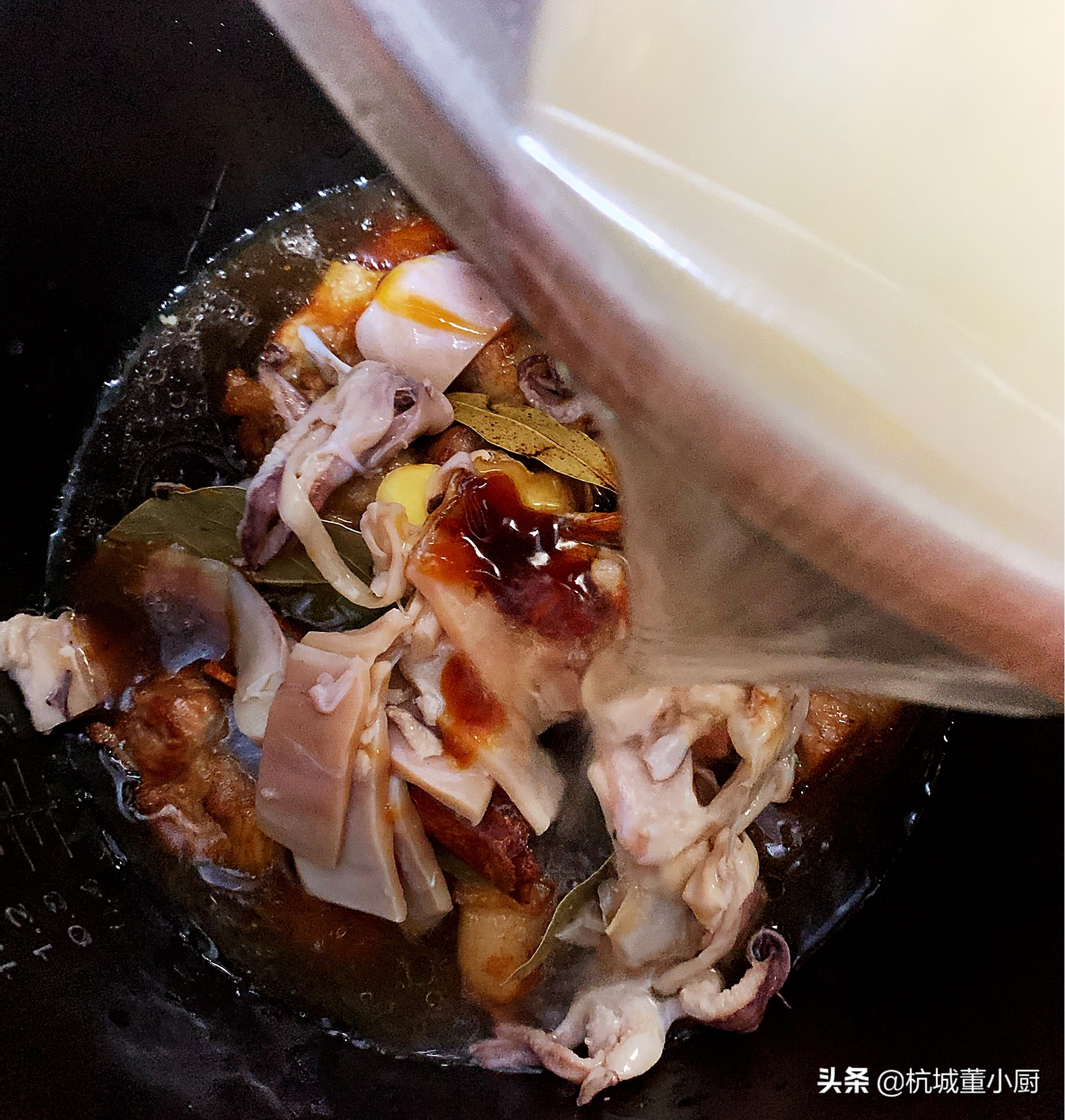 酱油肉墨鱼干,墨鱼干烧肉做法图解