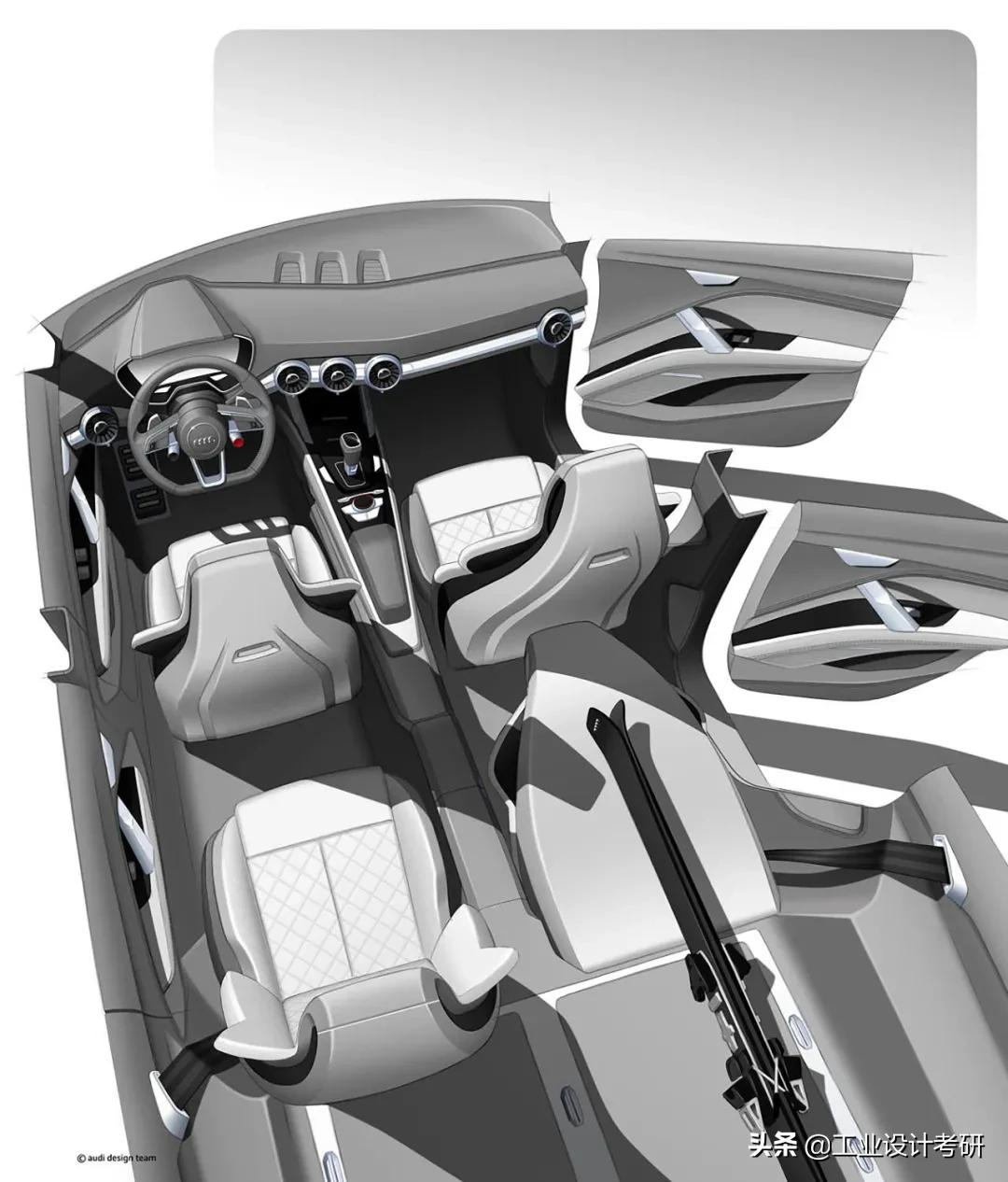 100张汽车手绘图片,汽车侧面手绘图