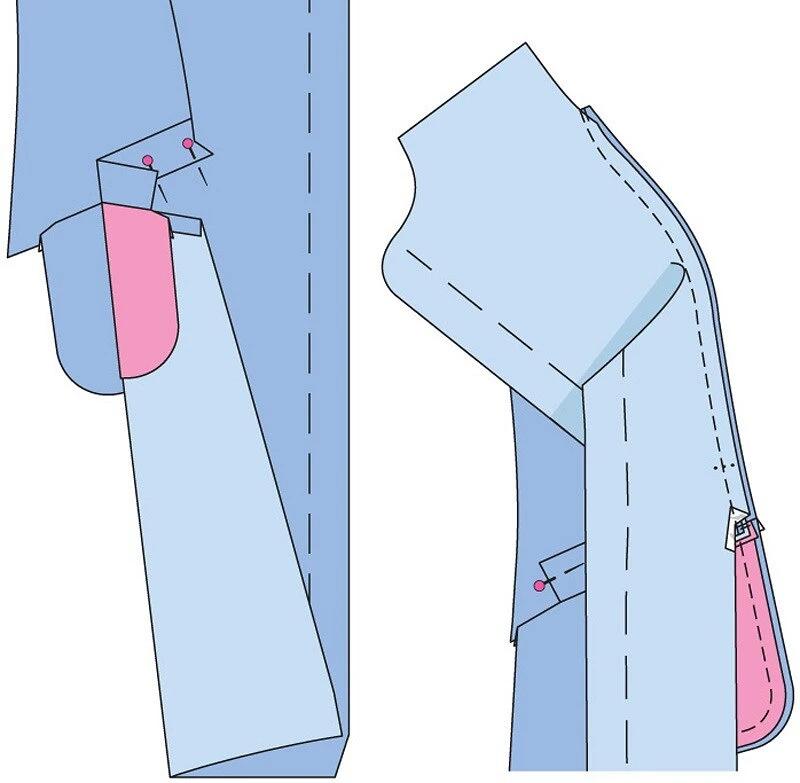 口袋怎么缝制才好看,手工缝制小束口袋教程