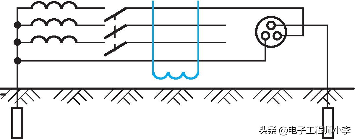 漏电保护器的接线方法,1p漏电保护器接线图