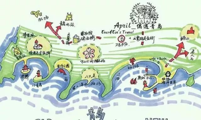 青岛13号线网红景点,青岛最值得去的景点和网红打卡点